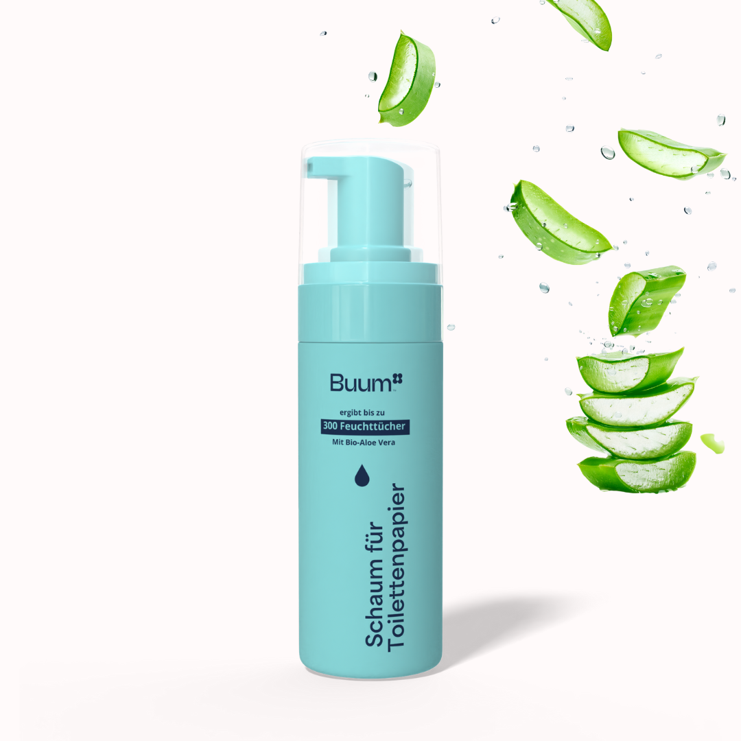 Buum® Natürlicher Schaum für Toilettenpapier
