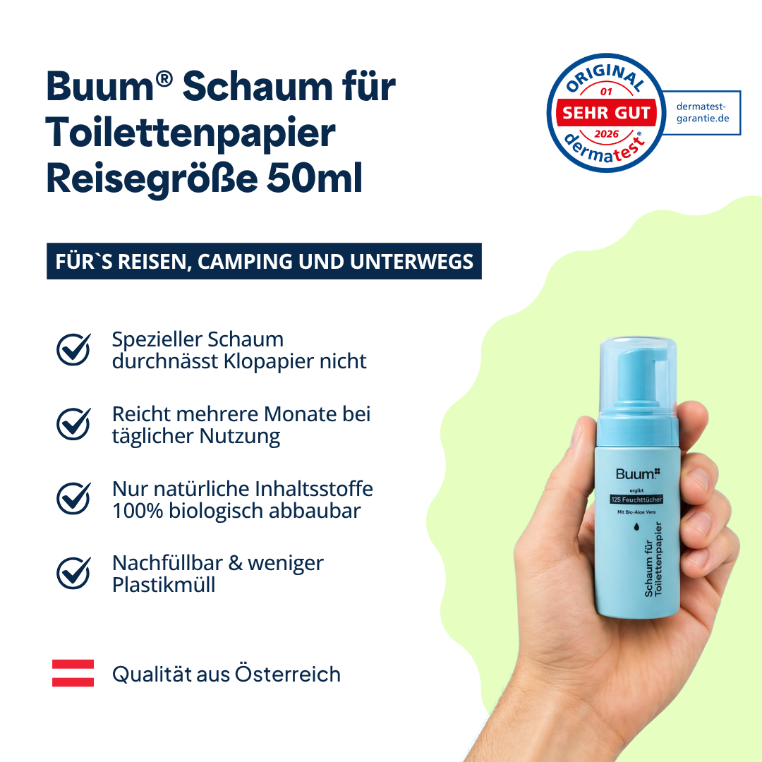 MiniBuum® - Praktische Reisegröße