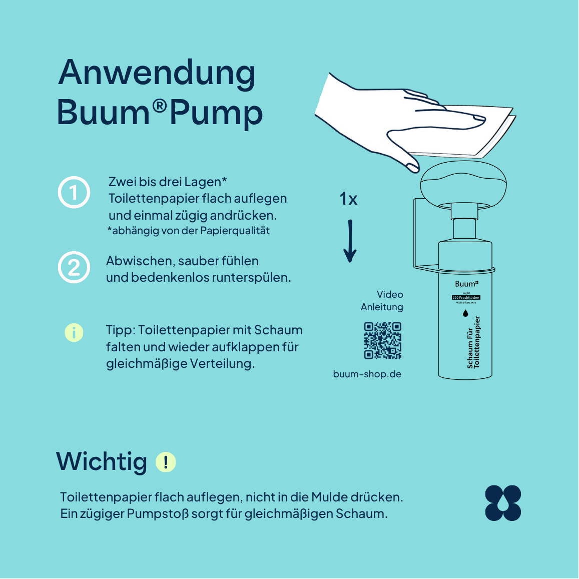 Buum® Badezimmer Set inkl. Refill