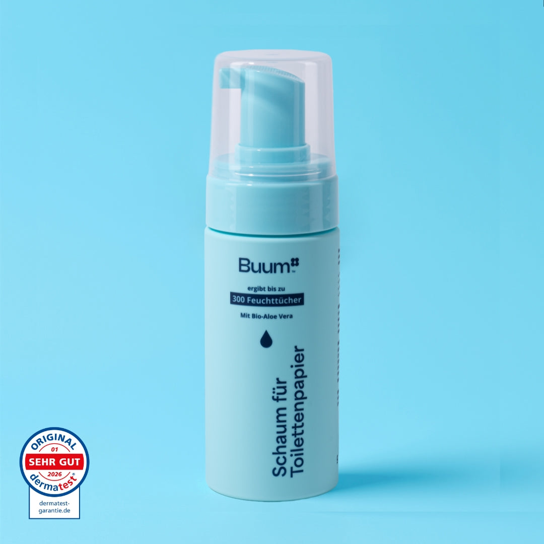 Buum® Natürlicher Schaum für Toilettenpapier