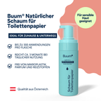 Buum® Natürlicher Schaum für Toilettenpapier