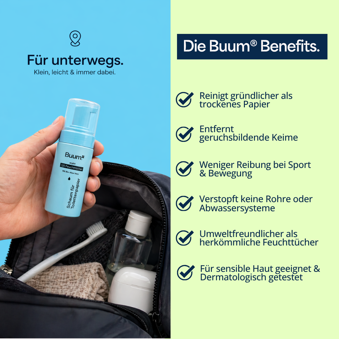 MiniBuum® - Praktische Reisegröße