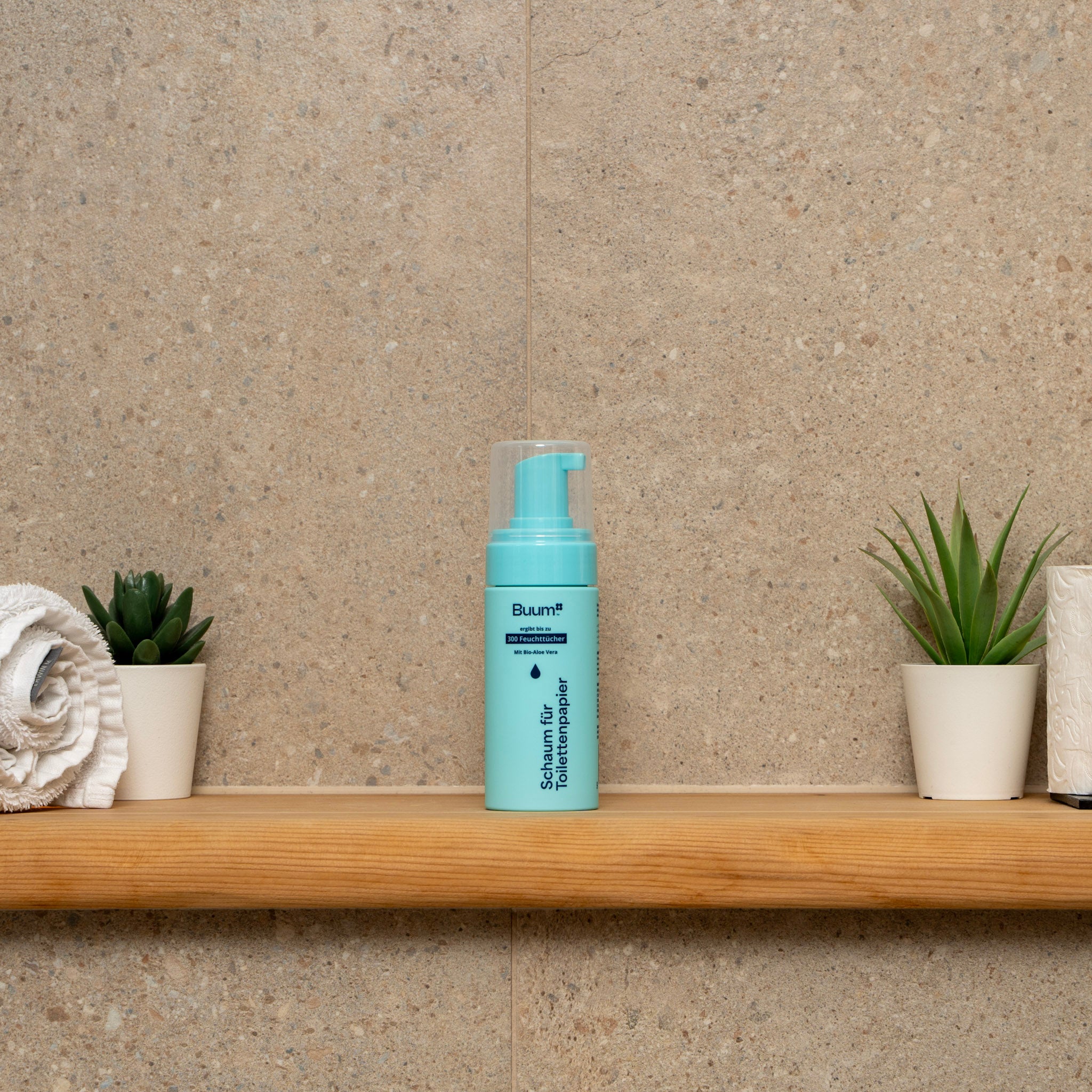 Buum® Natürlicher Schaum für Toilettenpapier